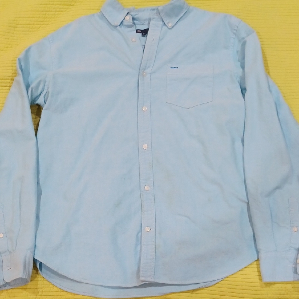 GAP Light Blue Casual Button Down Shirt